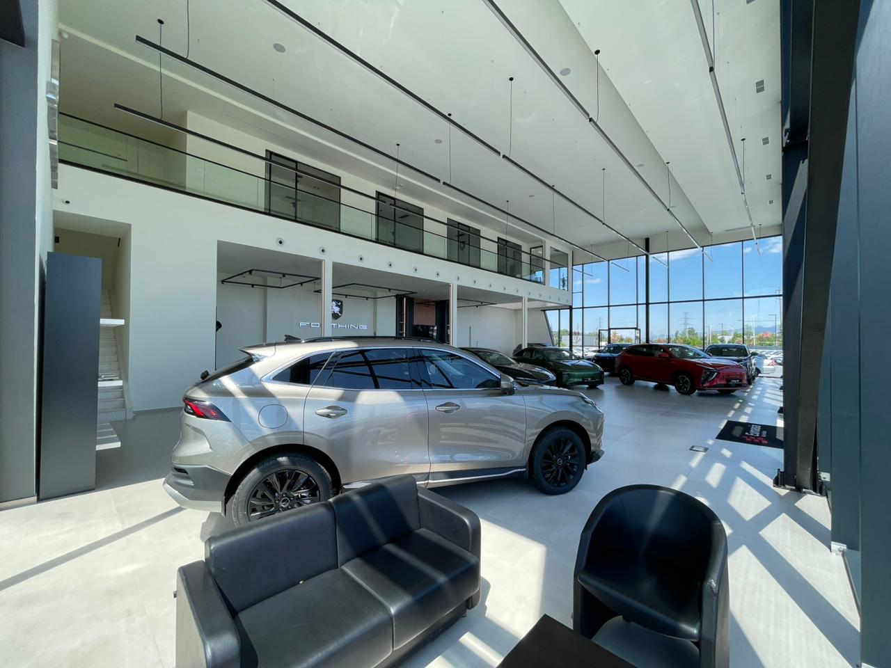 Premium automotive showroom